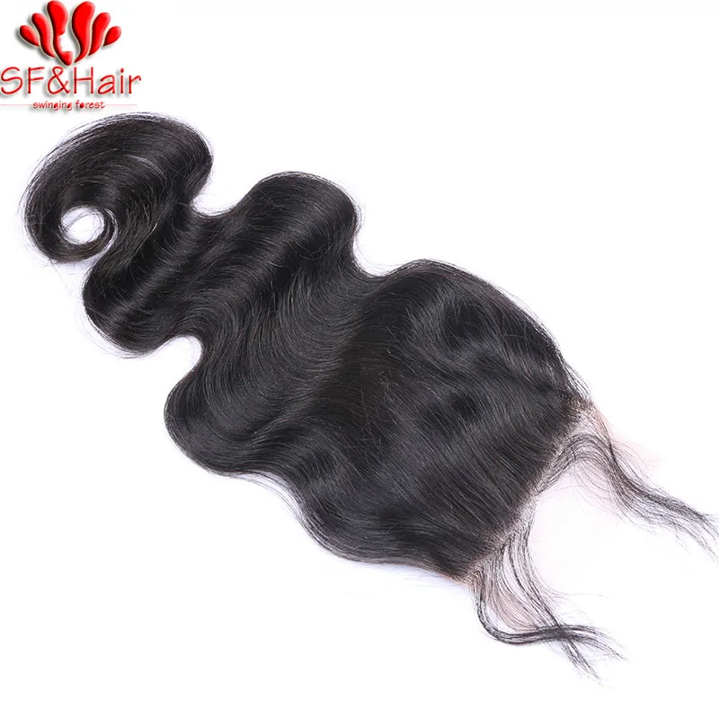 

Free / Middle / Three Part Malaysian Body Wave Closure 8A Grade Virgin Lace Front Closure Piece Human Hair Malaysian Closures