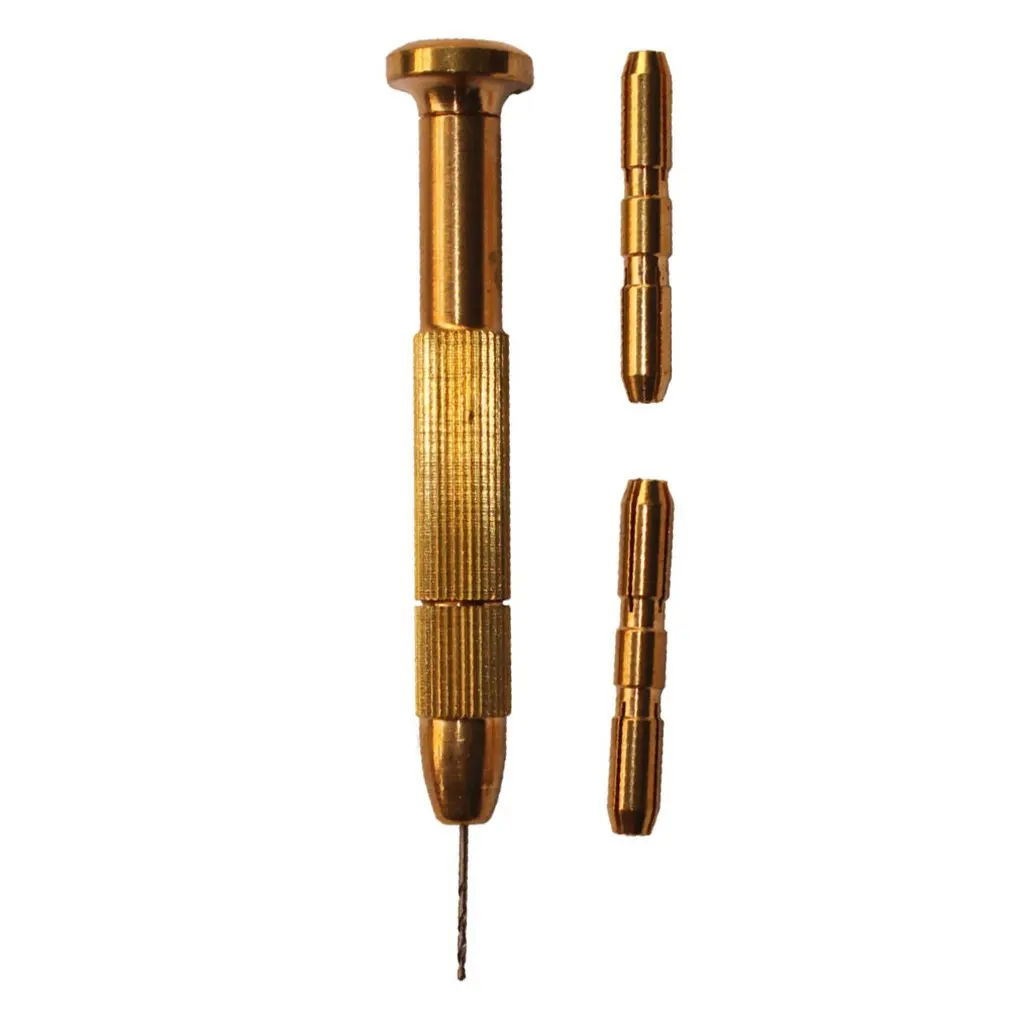 

8025 Mini Twist Drill Bit Copper Hand Drill Set Woodwork Drilling Tool Hand Twist Drill Set For Woodworking Drop Shipping