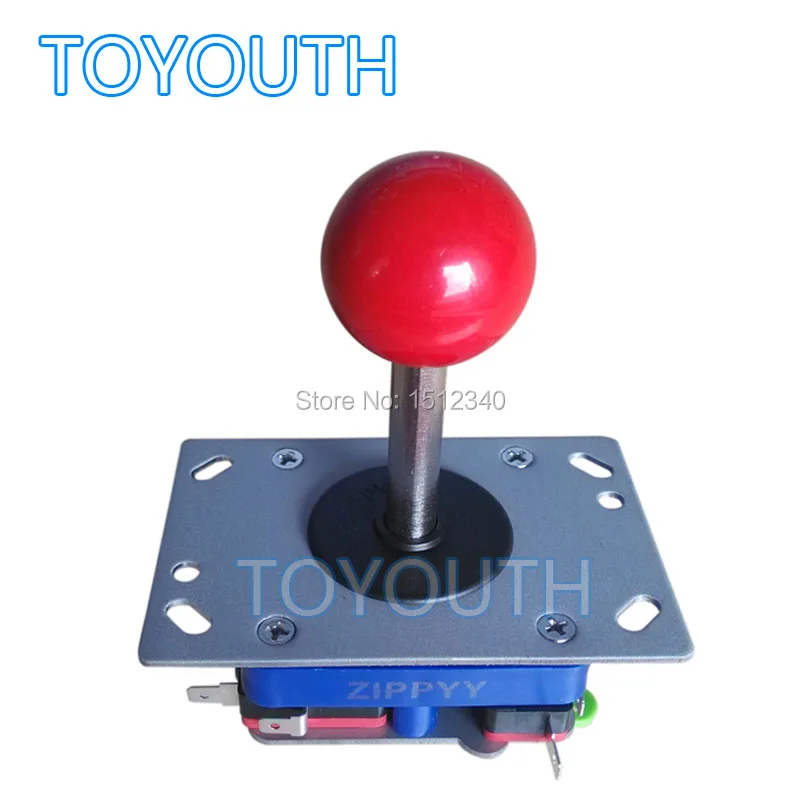 

Zippy Arcade joystick DIY Joystick 7 color Ball 2/4/8 way operation Joystick Fighting Stick Parts for Game Arcade