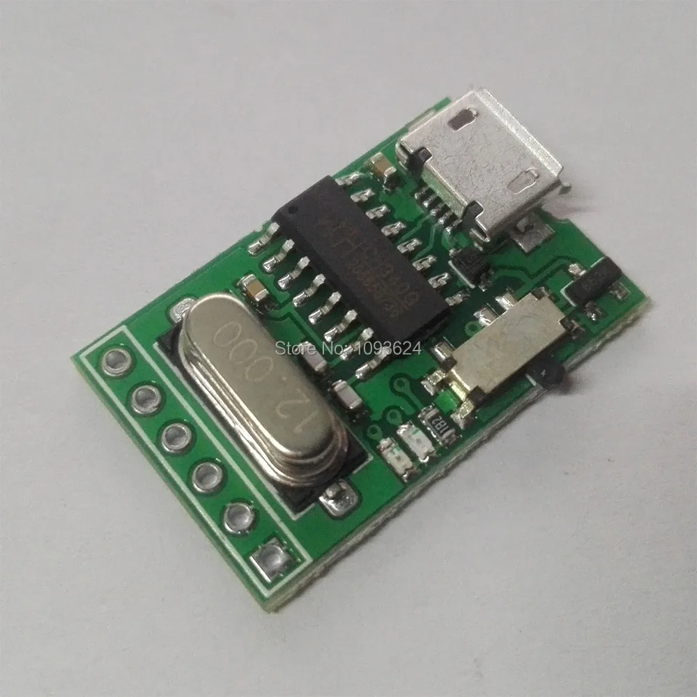 

Thinary Electronic 1Pcs USB to TTL converter Micro UART module CH340G CH340 3.3V 5V switch for downloader pro mini