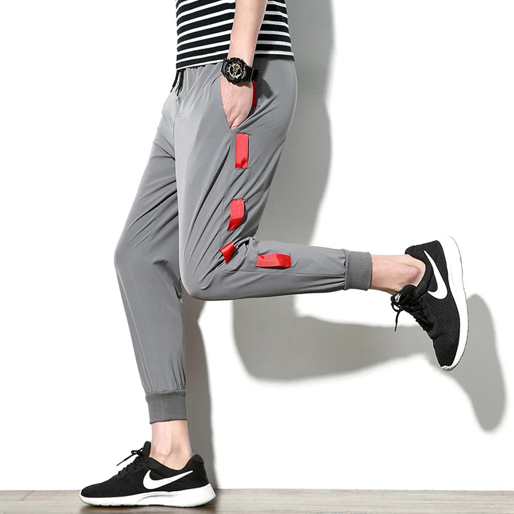 2019 Autumn Man Casual Joggers Sweatpants Trousers for Men Tactical Gyms-clothing Male Spring Long Sweats Workout Harlan Pants