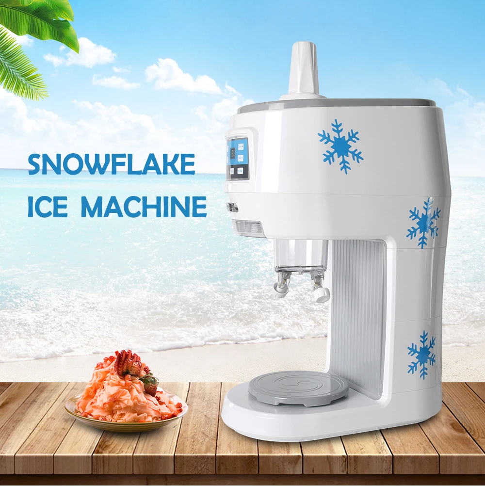 ITOP 300 Вт электрическая Снежинка дробилка для льда бритая машина фруктовый сок магазин электрические смузи машина для снега и льда EU/US Plug