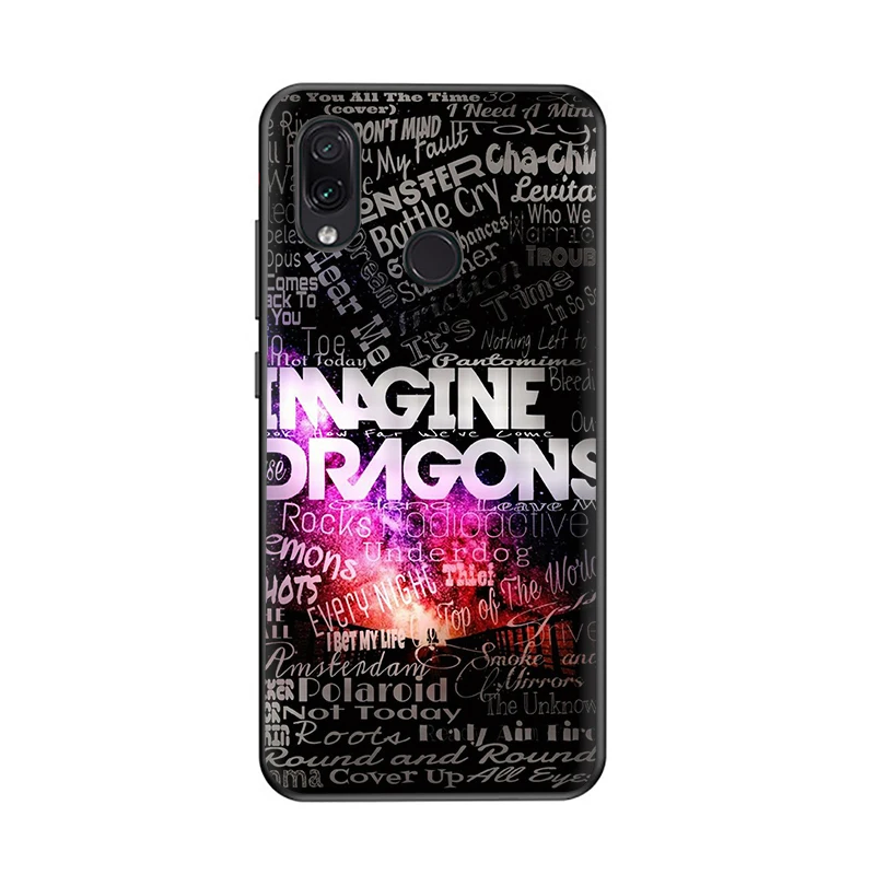 Мягкий чехол для телефона с принтом «Imagine Dragon music» для Redmi 4A 4X5 6 5A 6A 7 Go Note 5 6 7 Pro - Цвет: B1