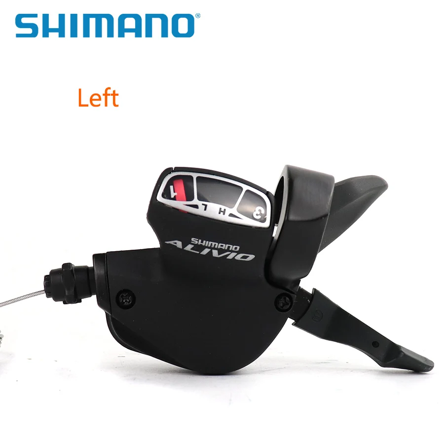 SHIMANO ALIVIO SL M410 3X8 S 24 S سرعة شيفتر رافعة الزناد التبديل اليسار واليمين زوج مع الداخلية التحول كابل MTB دراجة أجزاء SHIMANO ALIVIO SL M410 3X8 S 24 S سرعة شيفتر رافعة الزناد التبديل اليسار واليمين زوج مع الداخلية التحول كابل MTB دراجة أجزاء