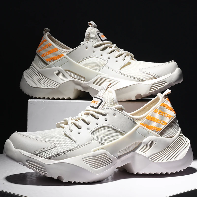 

New Summer Running Shoes for Men Outdoor Sport Breathable Lace-up Durable Jogging Sneakers Walking Designer Athletic