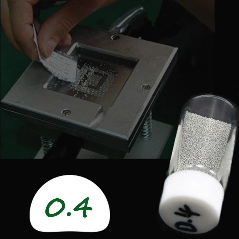 leaded BGA solder balls soldering balls for BGA reballing 25k 0.4mm