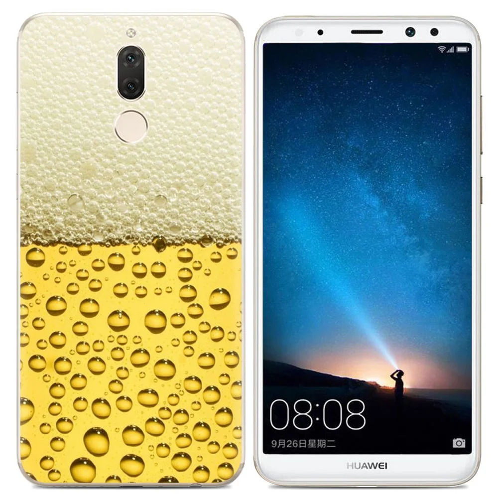 N-KHW1928D_1_JONSNOW Case for Huawei Mate 10 Lite 5.9 inch Printing Soft TPU Phone Back Protective Cover for Huawei Mate 10 Lite
