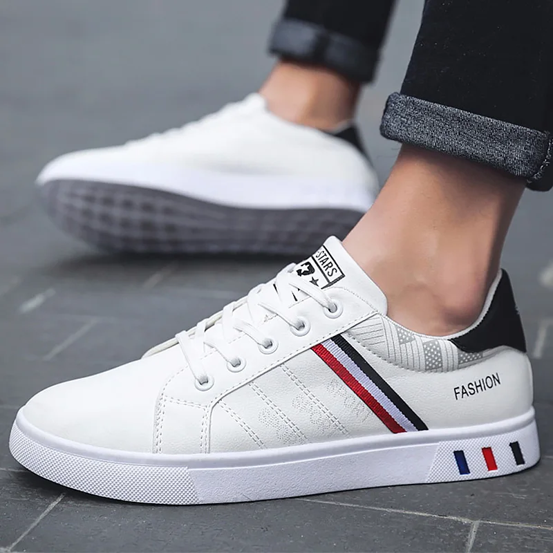 zapatillas blancas de hombre para vestir