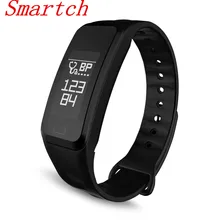 Smartch R1 смарт-браслет сердечного ритма Мониторы Спорт Bluetooth Smart Band Водонепроницаемый Спорт Фитнес средства отслеживания вызовов Напоминание сигнализации