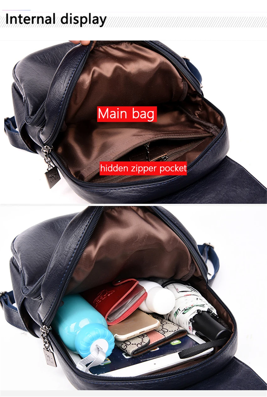 Новинка, 2 стиля, женские кожаные рюкзаки, Женский винтажный рюкзак для девочек, школьная сумка, дорожная сумка,, женская сумка-рюкзак, Dos, рюкзак