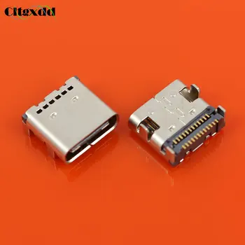 

cltgxdd N-371 1PCS High speed data interface micro 3.1 usb DIY 24pin USB-C USB 3.1 Type C Female Socket Connector SMT type