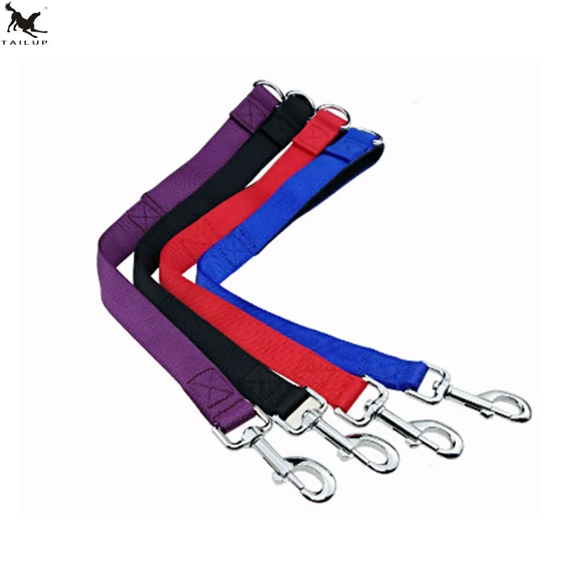 

[TAILUP] Short Dog Leash Rope Nylon Dogs Basic Leashes Leads 50cm Short Collar Harness Leashes For Big Middle Dog Walking CL105