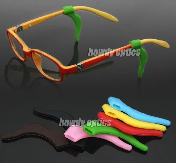 20 пар новинка, модель высокого качества Солнцезащитные очки для женщин очки силиконовые ушной крючок Нескользящие храм наконечник