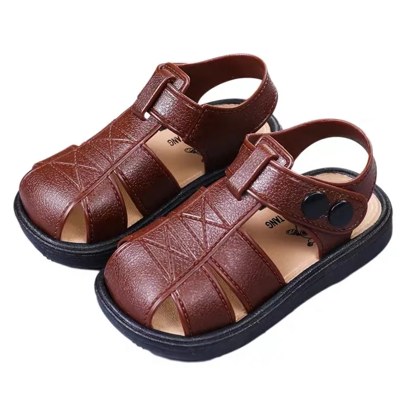 Boys and girls sandals beach shoes 1-3 years old children non-slip soft bottom children's sandals summer Outdoor Shoes