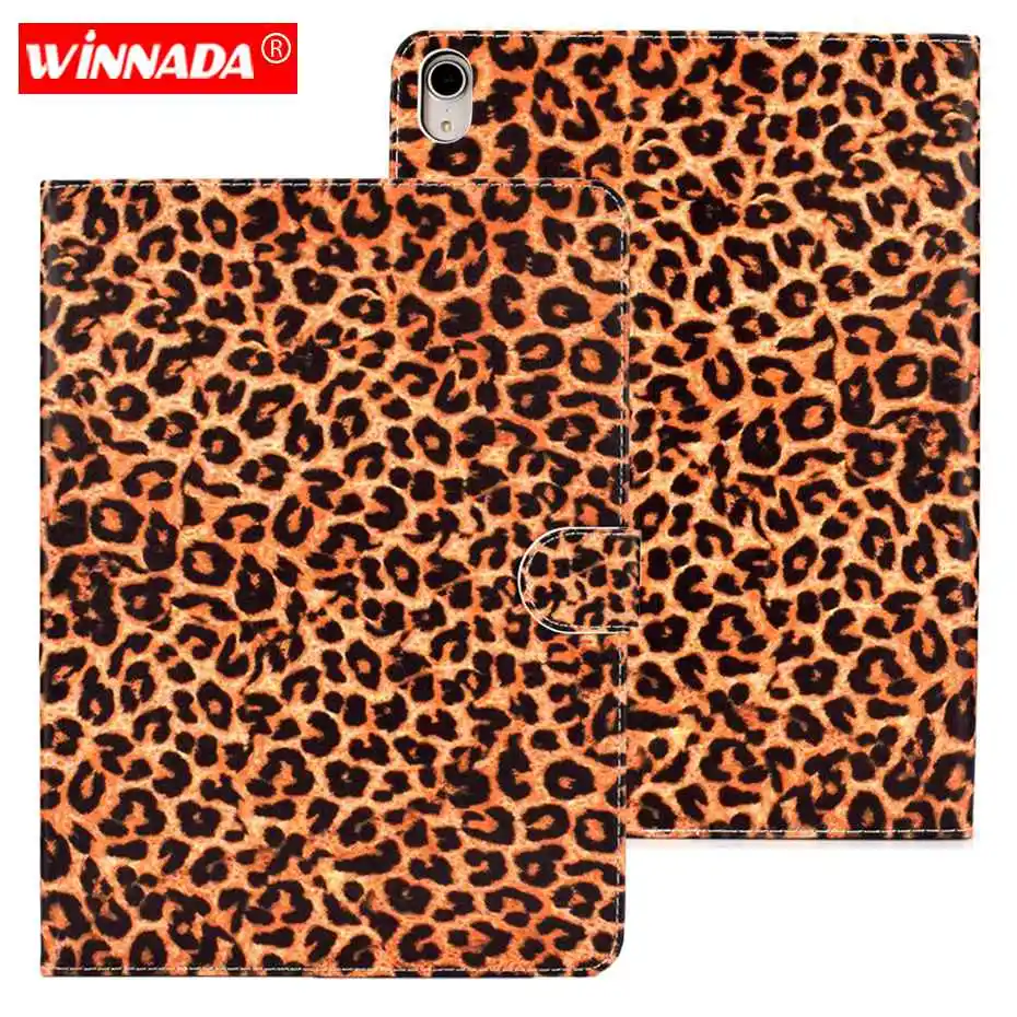 

For ipad pro 11 case prints PU leather Stand Protective Case magnet buckle TPU Cover for ipad pro11 2018 A1980 A2013 A1934 A1979