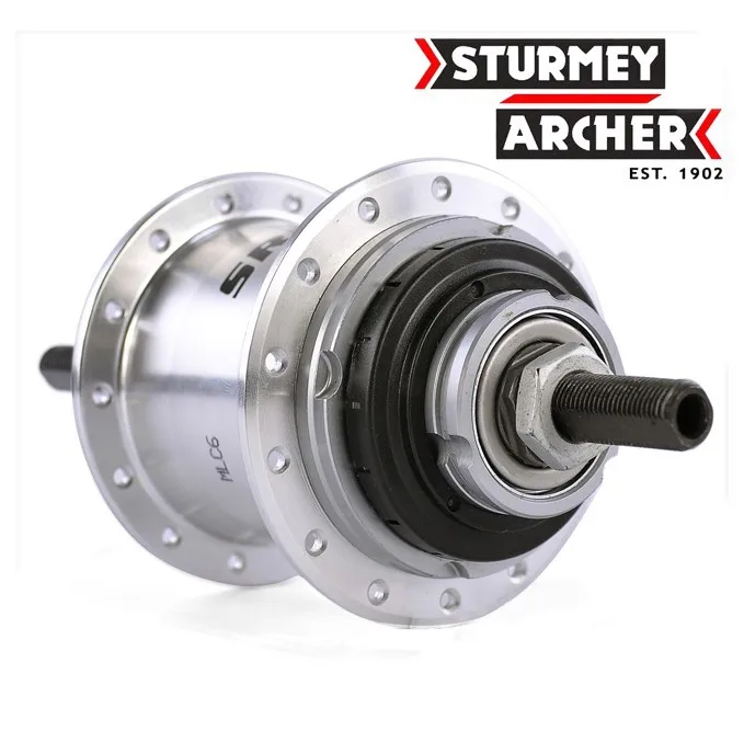 Sturmey archer SRF5(W) внутренний редуктор 5 скоростей для велосипеда, Задняя Ступица 28H 110 мм с рычагом переключения передач, подходит для складного велосипеда