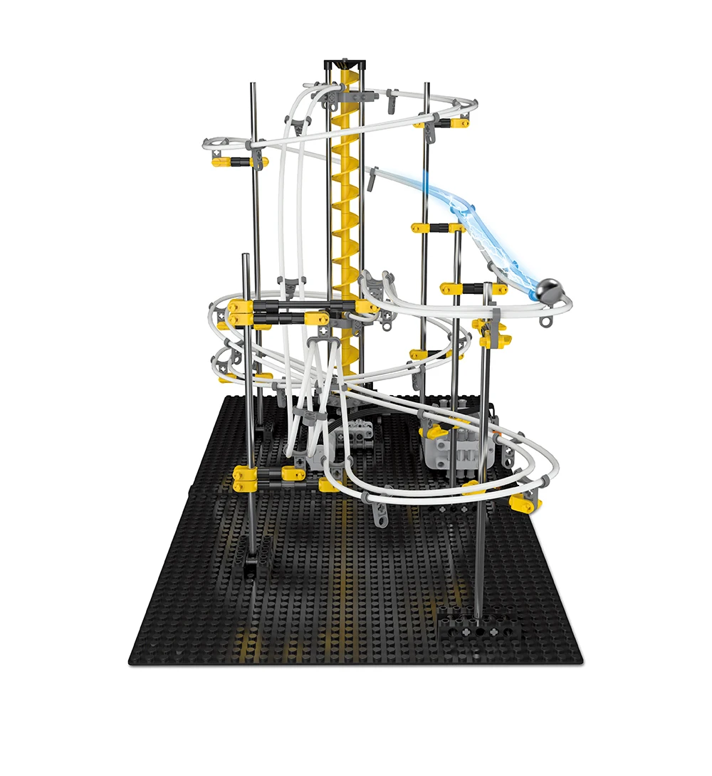 Tanie Nowy zestaw do budowania modelu zabawne części Space Rail kolejka górka zabawki SpaceRail Level 1 2 3 4 DIY Spacewarp Erector Set 5500mm Sport