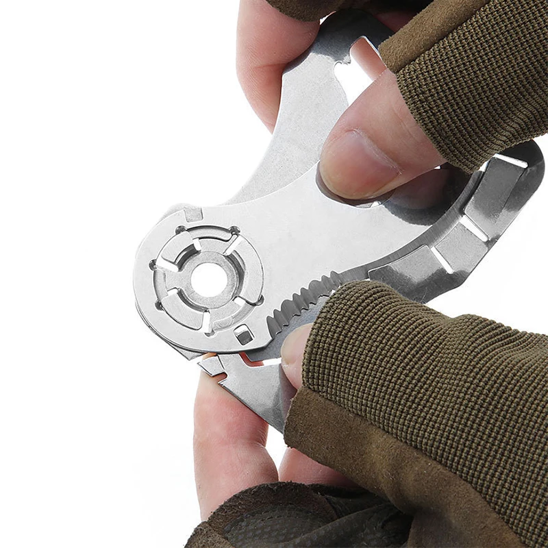 Мини карманные ножи Открытый самообороны EDC инструменты кошелек Кредитная карта Нож Открытый складной нож ручной инструмент
