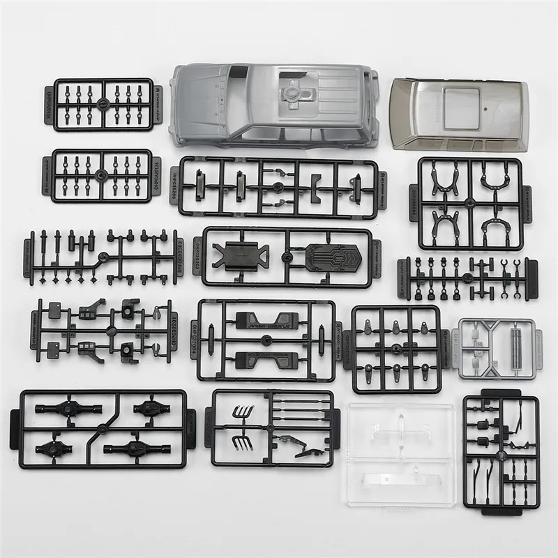 Orlandoo Hunter 1/32 4WD DIY Набор для сборки автомобиля RC Rock Crawler OH32A02 красный с электронными