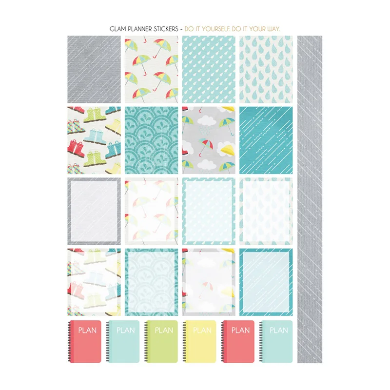 

2 pcs/lot Pastel Label Decoration Scrapbook Bullet Journal Stationery Stickers Planner Poster Post It Patchwork Craft Supplies
