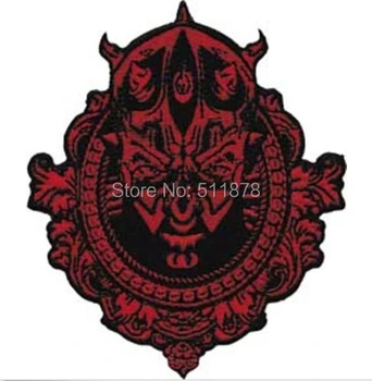 

4" Star Wars Darth Maul Framed TV Movie Film Costume Embroidered sew on iron on patch TRANSFER APPLIQUE Gift Favor Dropship