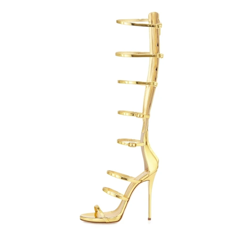 

ARQA Woman Gladiator Sandals Summer Style Fashion Sexy High Heels Sandals Party Shoes women Thin heels Zipper Sandalias Muje