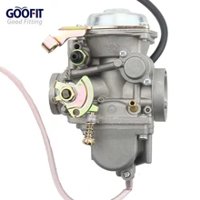 Goofit 34 мм Карбюратор для Roketa ATV-11 jianshe JS400 Mountain Lion 400cc Polaris Ranger 500 ATV yamabuggy go kart KF PD34J