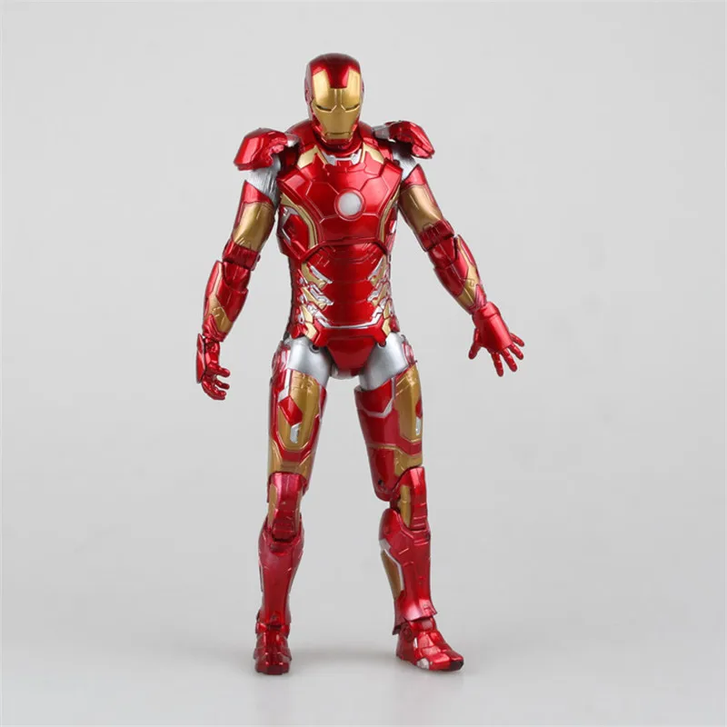

Anime Figure Avengers 2 Age Of Ultron Iron Man Mark 43 PVC Action Figure Collectible Model Kids Toys Doll 9" 23cm
