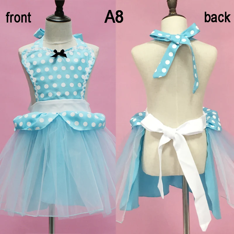 Costumes for Girls Mermaid Snow White Elsa Costume Minnie Anna Cosplay Princess Tutu Apron for Halloween Christmas Easter Party