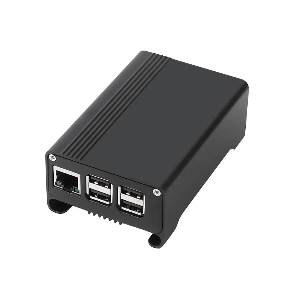 Защитный корпус корпуса из алюминиевого сплава Корпус Корпуса для Raspberry Pi 3 2 и B + с
