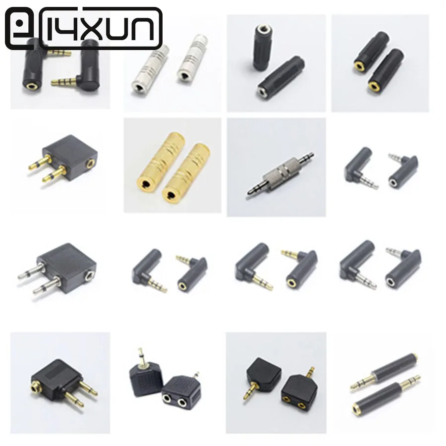 1 шт. 3,5 мм Мужской Женский разъем адаптера 3,5 мм 2/3/4 полюса подойдет как для повседневной носки, так стерео разъем для зарядки для iPhone для телефона из поликарбоната с MP3 MP4 MP5