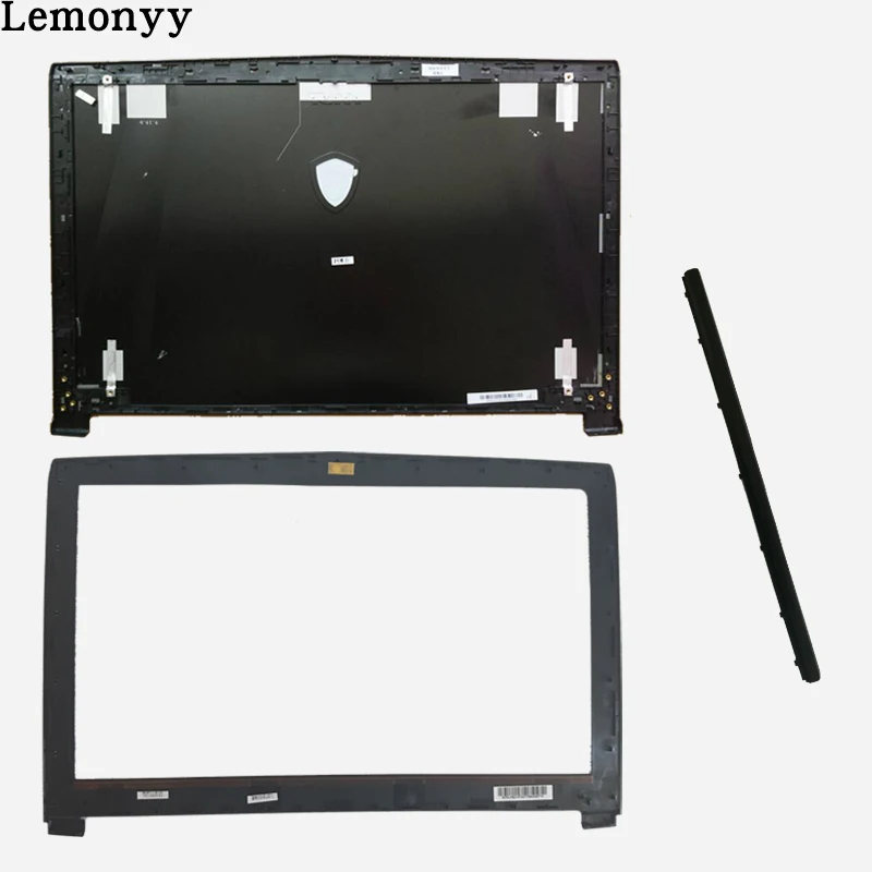 Goedkoop Nieuwe Case Cover Voor Msi GE62 2QD 007XCN MS 16J1 16J1 16J2 16J3 Top Lcd Back Cover Zwart Non Touch lcd Bezel Cover Scharnier Cover