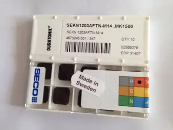 

10 PCS CARBIDE INSERT SEKN1203AFTN-M 14 MK1500