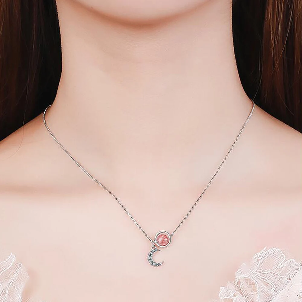 925 silver chokers necklace jewelry (7)