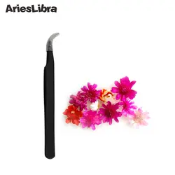 AriesLibra Nail Art Набор 3D сухих цветов DIY щипчики для маникюра аксессуары ногтей Наклейка вечные цветы кутикула толкатель комплект