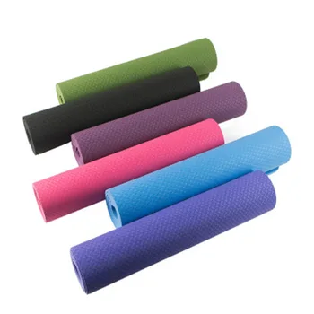 

Universal Outdoor 6mm TPE Non-slip Yoga Mat Body Position Line Unscented Pilates Fitness Exercise Mat Fitness and Fitness