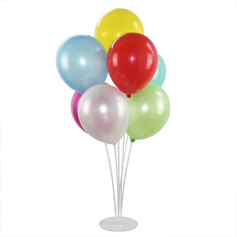1 Набор, держатель для шарика, колонна, база, воздушные стойки для шаров, палочка с воздушным шаром для свадьбы, дня рождения, вечеринки, аксессуары для украшения, 7z