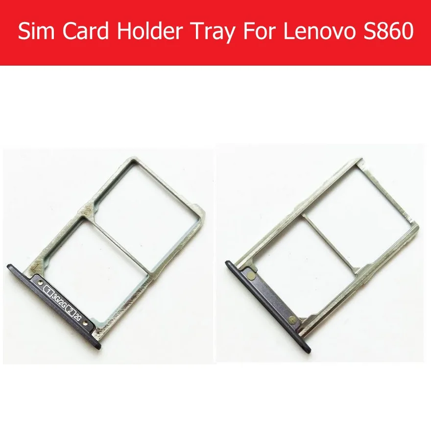 Asli Baru Sim Card Tray Pemegang Untuk Lenovo S860 Sim Slot Pembaca Kartu Soket Adaptor Pengganti Perbaikan Ponsel Kabel Fleksibel Aliexpress