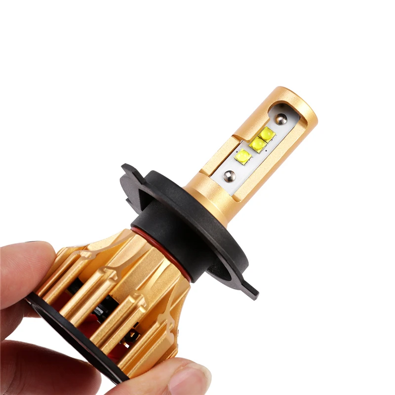 Auxmart LED H7 H4 H11 HB3 9005 HB4 9006 Светодиодная лампа комплект автомобильных фар 70 Вт 7000lm 6500 К