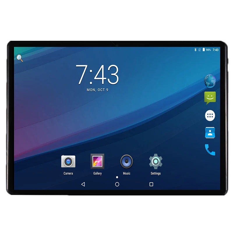 2018 4 г LTE MT6797 10 core Планшеты Android 7,0 Dual SIM Телефонный звонок 64 ГБ Встроенная память 4 ГБ Оперативная память WI-FI bluetooth gps 1920x1200 HD Tablet 10