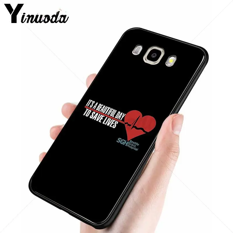 Yinuoda You're My Person Greys анатомический мягкий силиконовый черный чехол для телефона