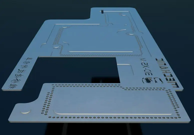 1 шт. 3D XS M BGA трафарет для реболлинга iPhone X/Xs Max ремонт стальная сетка дизайн