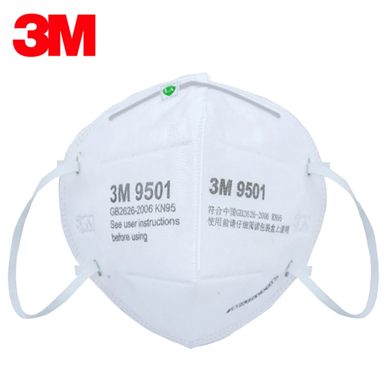 

50pcs/Pack 3M Mask 9501 Mask Anti-dust Masks KN95 Standard mask Haze Riding Protective Masks Anti-particles H012909