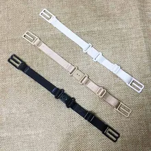 1 пара Регулируемый женский бюстгальтер, аксессуары, Эластичный Нескользящий бюстгальтер на спине, ремни, бюстгальтер с двойным плечом, зажимы для подтяжек, держатель с пряжкой JL