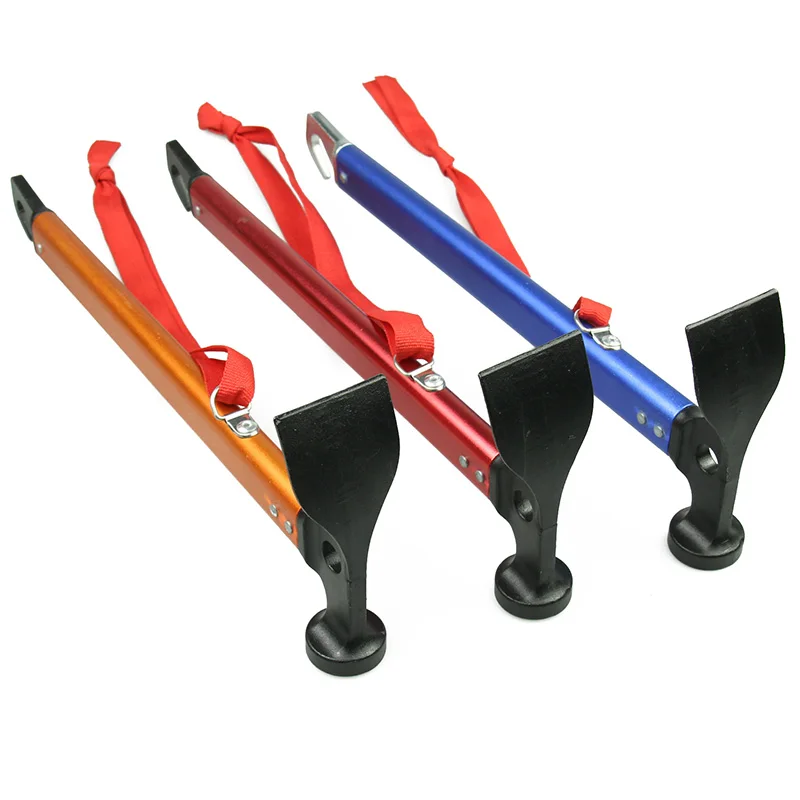 

Multi-function Tent Hammer Stake Mallet Outdoor Camping Aluminum Alloy Hammer Tent Peg Hammer with Tent Stake Remover