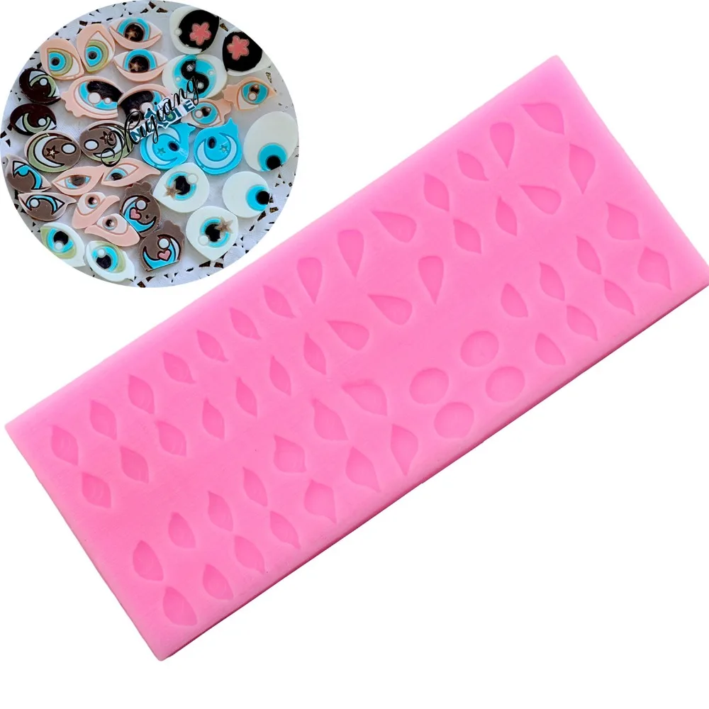 DIY Cartoon Eyes Cupcake Fondant Cake Decorating Tools Cake Border