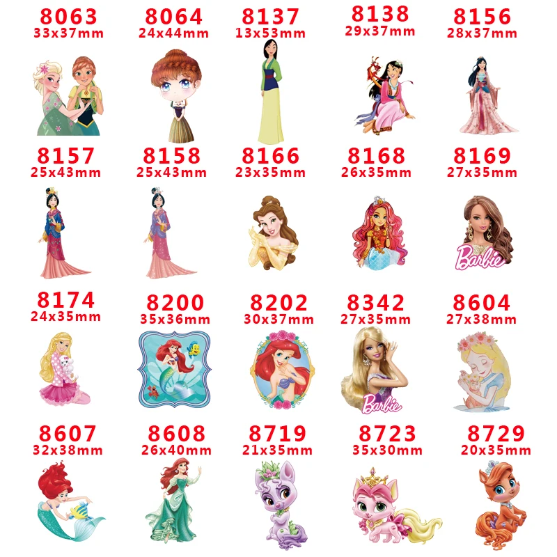 

Free shipping 30 pcs cartoon character planar resin PR 8063
