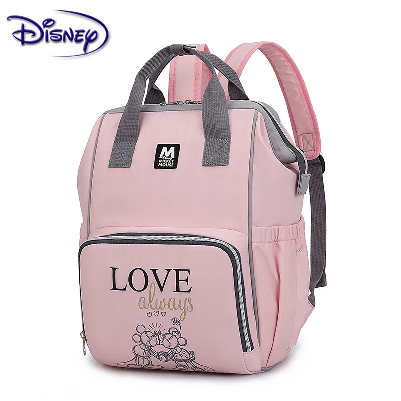 Disney Новый Мумия сумка классический аниме мультфильм рюкзак для ношения ребенка за спиной большой емкости из Мумия сумка