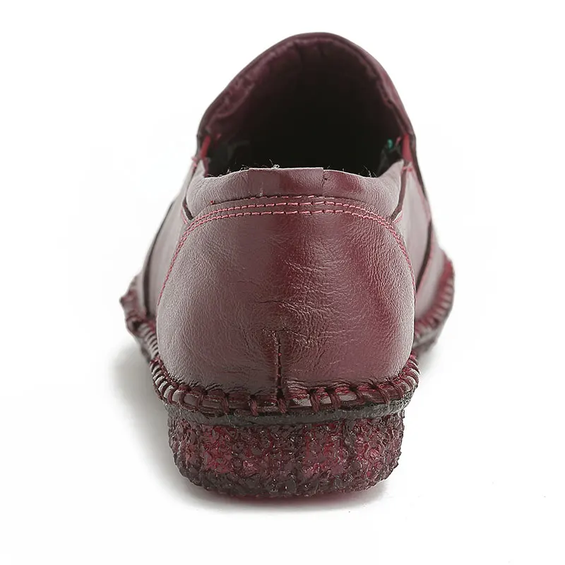 Xiuteng/ г.; обувь из натуральной кожи; модные лоферы; женская обувь ручной работы; мягкая удобная повседневная обувь на плоской подошве; женская летняя обувь на плоской подошве