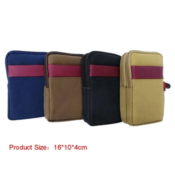 

Hot Sale Waist bag zipper phone case Mobile Phone Military Tactical Camo Belt Pouch Bag attachment Backpack Sports accessories